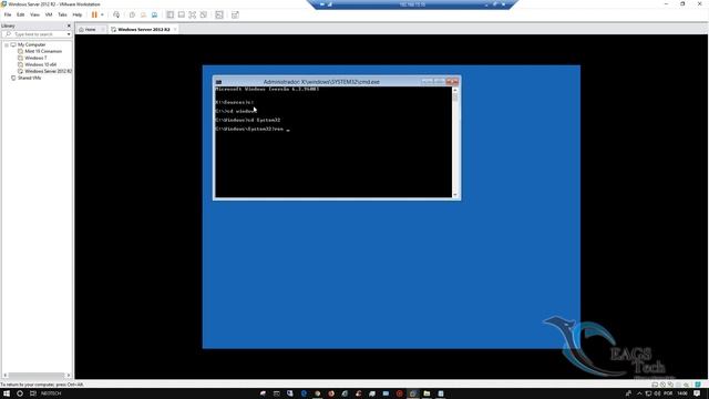 Windows Server 2012 Reset Admin Password смотреть онлайн