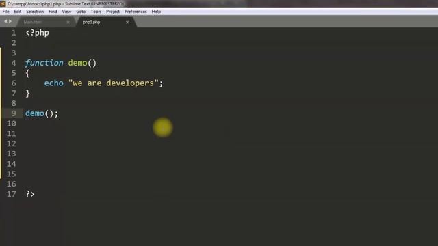 PHP and Database | Work with Function | Function without Value | Free Program Camp | Part 1 смотреть онлайн