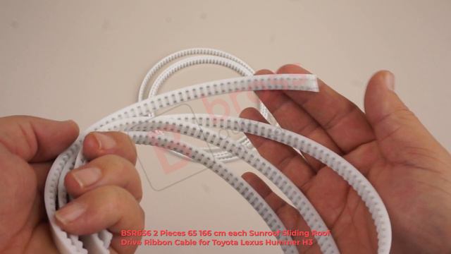BSR656 2 Pieces 65'' 166 cm each Sunroof Sliding Roof Drive Ribbon Cable for Toyota Lexus Hummer H3 смотреть онлайн
