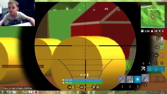 Играем в Fortnite на Roblox смотреть онлайн