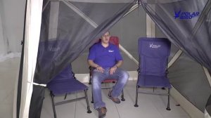 Быстросборный непромокаемый шатер с москитной сеткой