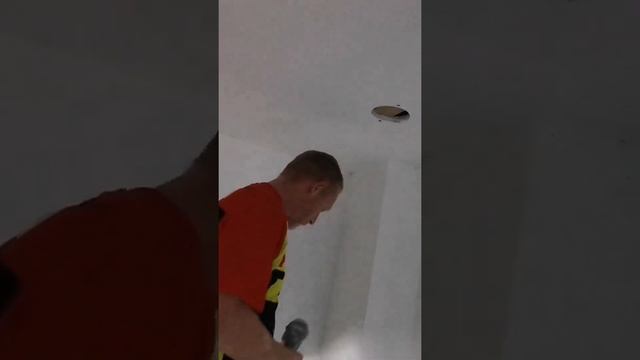 30 Second Drywall / Plasterboard Repair. ??#drywall #plasterboard #realtime