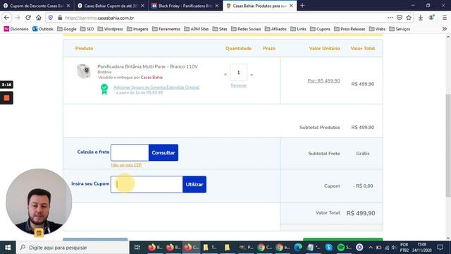 BLACK FRIDAY CASAS BAHIA 2020 » CUPOM DE DESCONTO смотреть онлайн