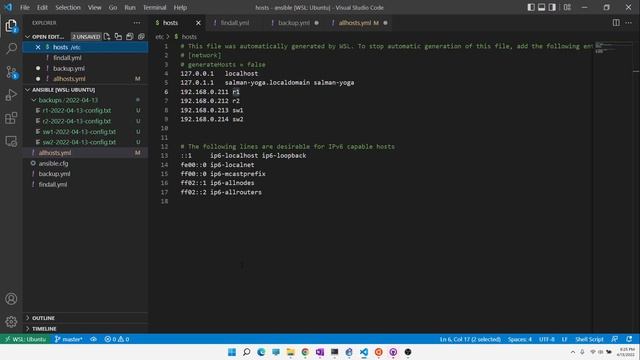 Ansible Network Automation - Quick Start: Backup and Batch Command Output смотреть онлайн