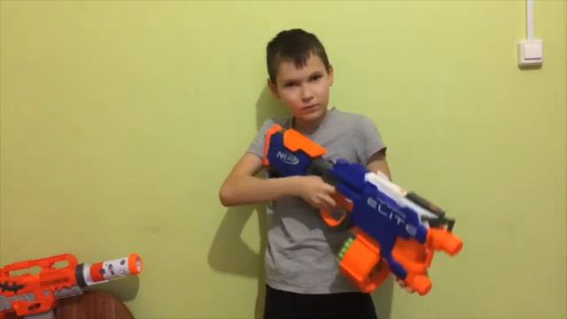 Распаковка Нерф Элит Гиперфаер! Unpacking Nerf Elite Hyperfire! смотреть онлайн