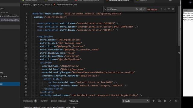 React Native Android Setup Firebase Cloud Messagging dan Push Notification смотреть онлайн