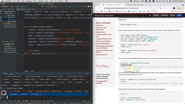 장고 DRF 튜토리얼 1. Serialization смотреть онлайн