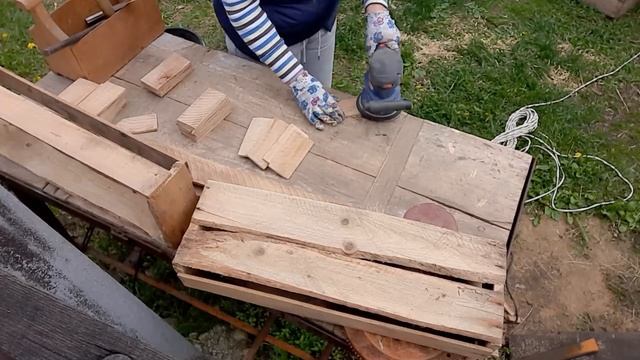DIY?️ЧТО МОЖНО СДЕЛАТЬ ИЗ СТАРЫХ ДЕРЕВЯННЫХ ЯЩИКОВ. В ПОМОЙКУ ИЛИ В ДЕЛО? смотреть онлайн