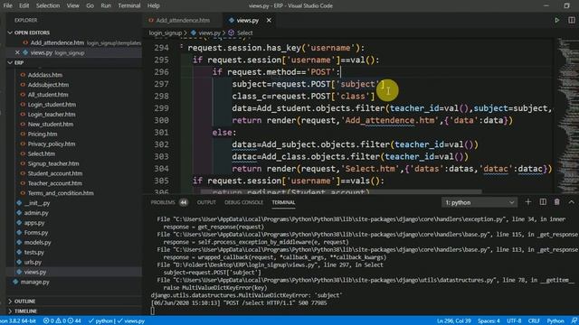 django.utils.datastructures.MultiValueDictKeyError: 'n' смотреть онлайн