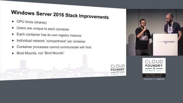 Windows Server Containers for Cloud Foundry - Matthew Horan & Sunjay Bhatia, Pivotal смотреть онлайн