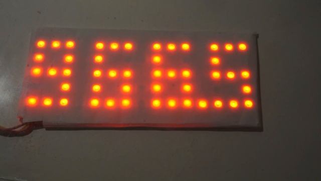 Самодельный дисплей на WS2812B