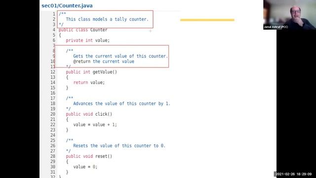Big Java Chapter 3 Section 1 part 3 Encapsulation смотреть онлайн