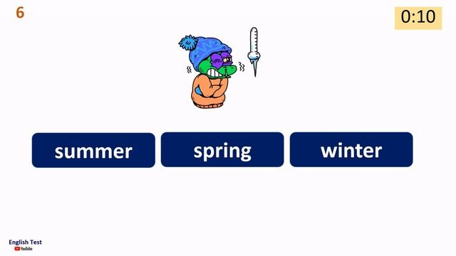 Seasons Of The Year Quiz For Kids