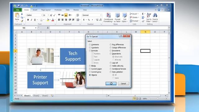 How to delete all pictures, shapes and objects in Excel смотреть онлайн