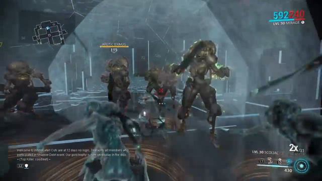 Warframe - Corrosive scoliac mirage vs heavy eximus test смотреть онлайн