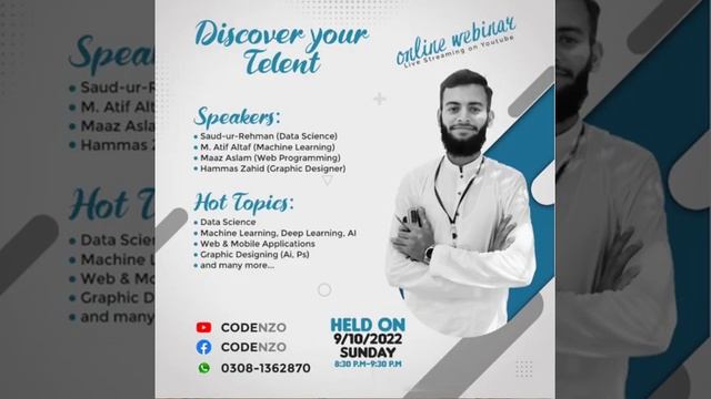 First Introductory video || Webinar announcement || Codenzo смотреть онлайн