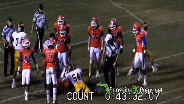 Ben Chapman - 2014 DB/LB - Winter Haven - 2012 Season смотреть онлайн