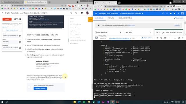 Deploy Kubernetes Load Balancer Service with Terraform | Qwiklabs [GSP233] смотреть онлайн