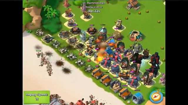 Boom Beach: Hammerman Level 6 and 7 Only Damage boost 12-7-2015 Join Our Task Force!! смотреть онлайн