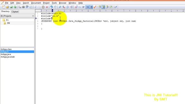 Java Native Interface (JNI) Tutorial смотреть онлайн