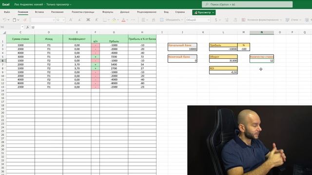 Стратегия на хоккей - как играть с минимальным риском от Виталия Зимина. смотреть онлайн