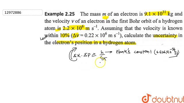 The mass `m` of an electron is `9.1 xx 10^(31)kg` and the velocity `v` of an electron in смотреть онлайн