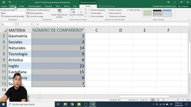 COMO HACER UNA TABLA EN EXCEL смотреть онлайн