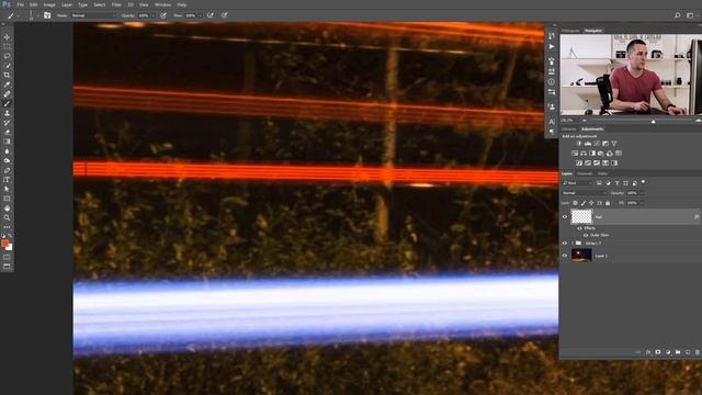 How To Create Light Trails In Photoshop смотреть онлайн
