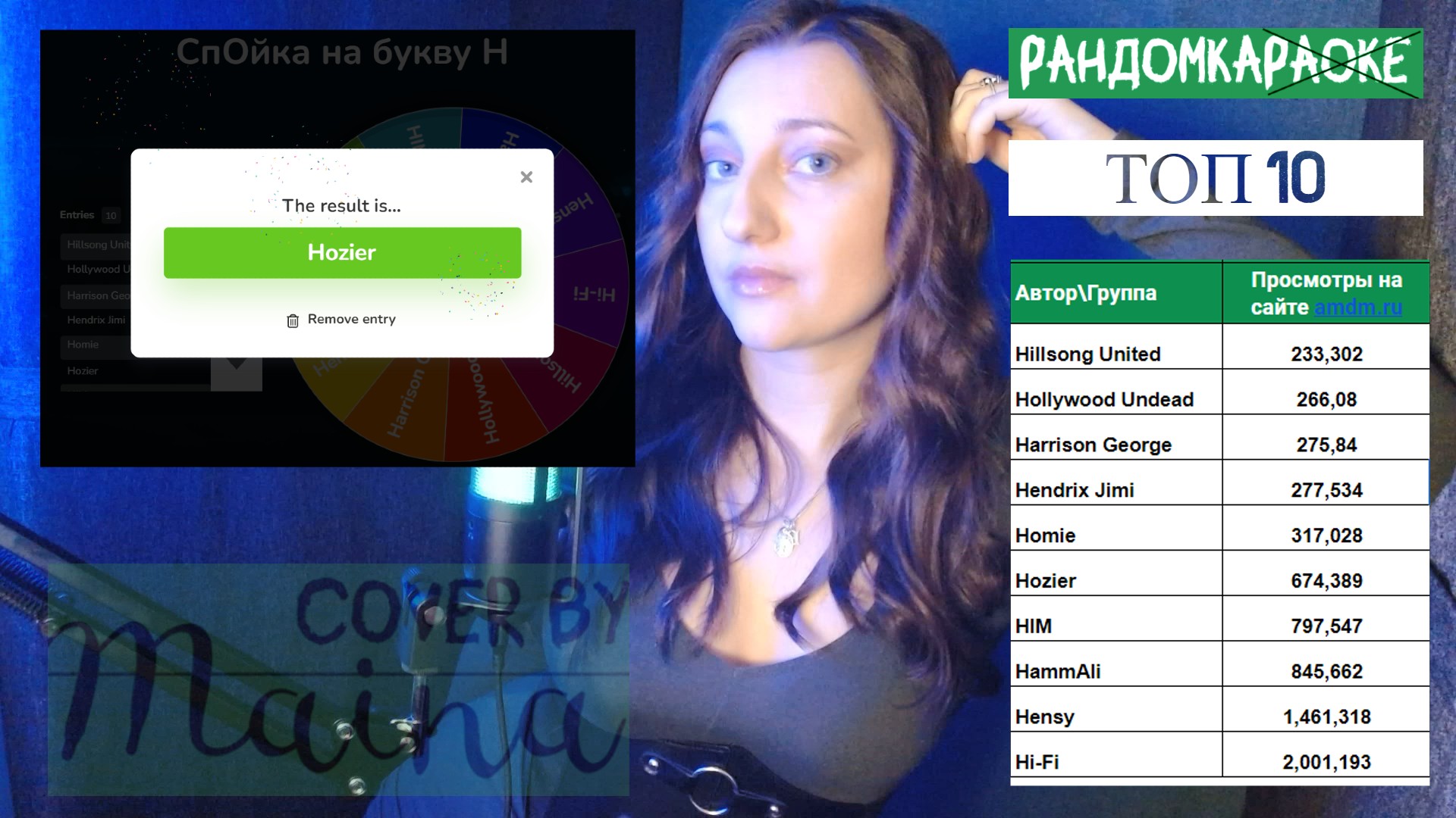 Take me to church - Hozier (Cover by Maina) #randomka #топ #тренд #song #песня #music #new #h