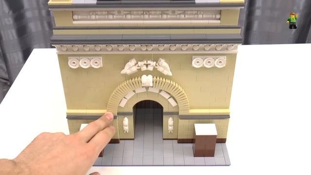 LEGO | ЛЕГО здание Адмиралтейства в Санкт-Петербурге. MOC смотреть онлайн