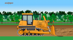 Мультики про машинки. Экскаватор. Самосвал. Строительная техника. Машинки для детей.