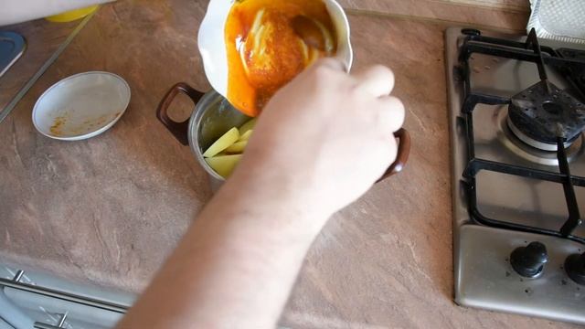 Ароматная картошечка с пятью специями приготовленная в духовке смотреть онлайн