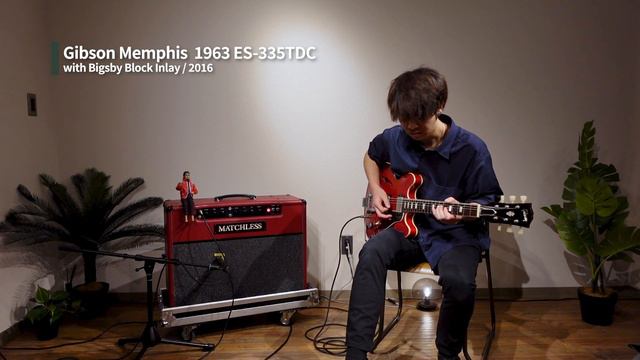 【11/19 売却済み】Gibson Memphis 1963 ES-335TDC with Bigsby Block Inlay / 2016 (STAFF SOUND CHECK) смотреть онлайн