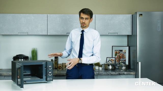 Видеообзор микроволновой печи без тарелки. Новинка 2020! / CENTEK CT-1573