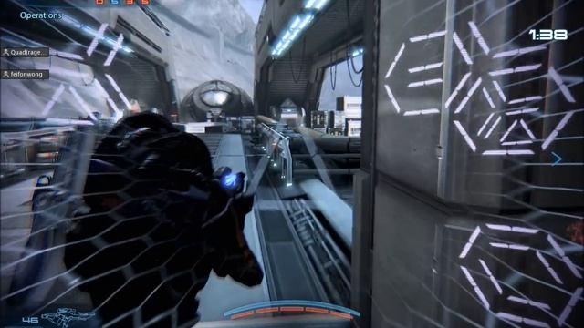 Mass Effect 3 : level 1 team vs geth gold in firebase hydra смотреть онлайн
