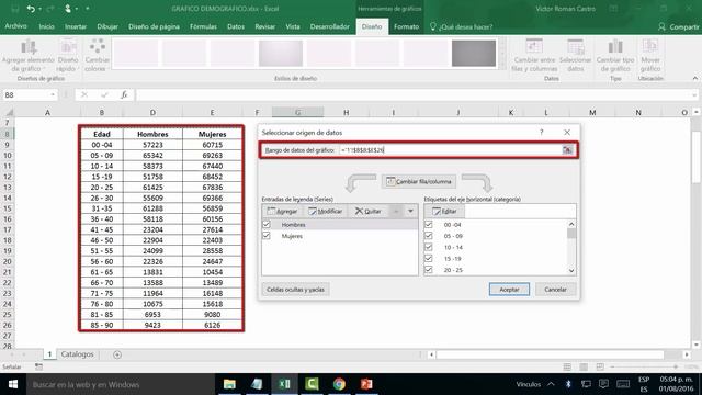 PIRÁMIDE POBLACIONAL EN EXCEL | TIPS Y TRUCOS en EXCEL смотреть онлайн