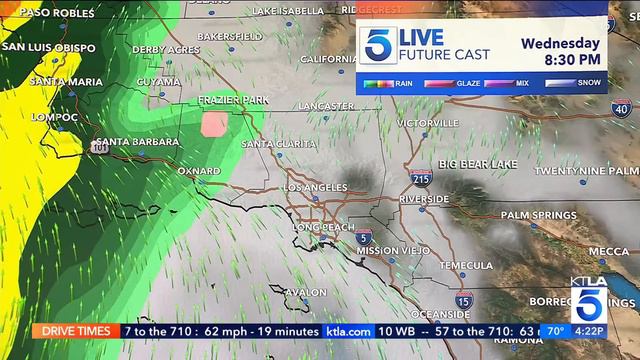 Heavy rain headed for Southern California; flooding possible смотреть онлайн