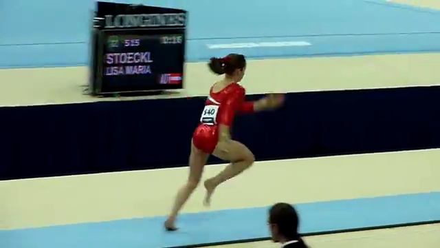 Vaculik Kristina CAN VT qualification Worlds 2010 смотреть онлайн