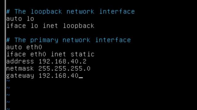 UBUNTU and static network address смотреть онлайн