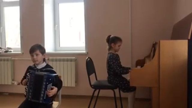 102425 дуэт Гриднева Надежда, Маршанский Ярослав, г.Самара - Песня И.С.Бах, Я на горку шла . смотреть онлайн
