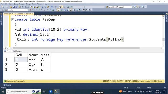 SQL SERVER ,constraint ,primary key , смотреть онлайн