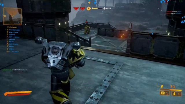 Warhammer 40000 Eternal Crusade 40+ Chaos Autocannon noob here hahaha смотреть онлайн