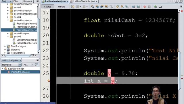 Java Core Fundamental II : Session 05 : Numbers & Character смотреть онлайн