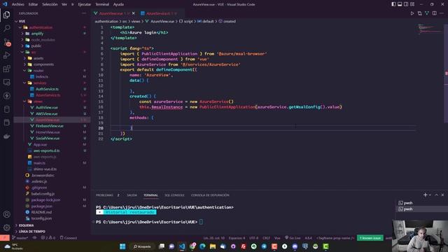 #17 Curso de VUE 3 - Profesional: Episodio 17 - Auth contra AZURE AD смотреть онлайн