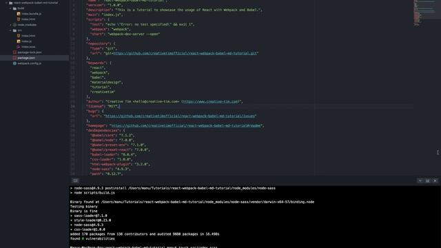 ReactJS 2018 with Webpack 4, Babel 7 and Material Design - Part 3 смотреть онлайн