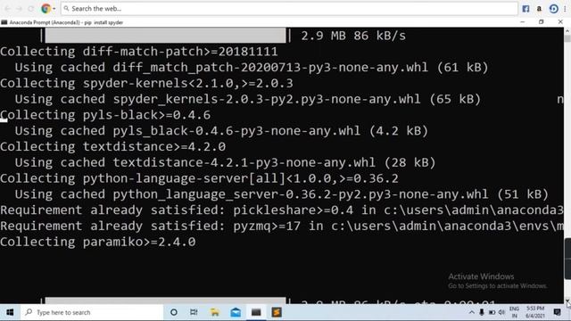 How To Install Spyder in New Anaconda Virtual Environment | Windows 10 смотреть онлайн
