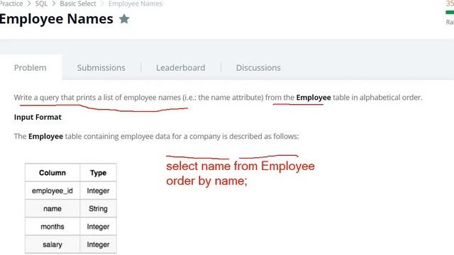 #18 Hackerrank Employee Names Solution - SQL | Hackerrank SQL смотреть онлайн