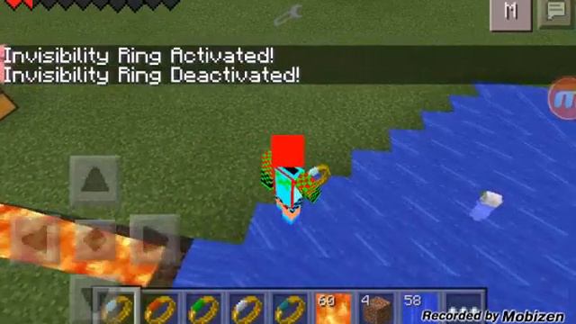 Мод на minecraft pe на кольца смотреть онлайн