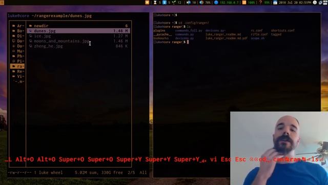 RANGER: the aesthetic way to manage files on Linux смотреть онлайн