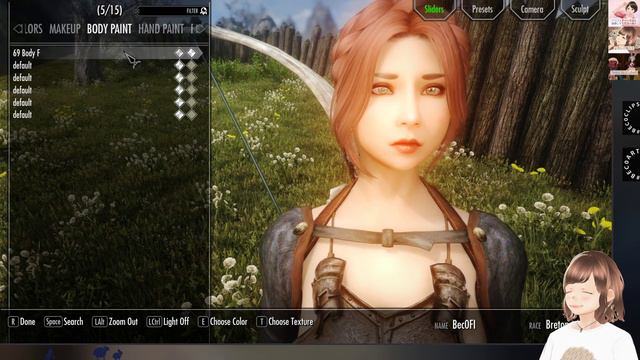 How to load presets in RaceMenu Skyrim SE (Updated video IN DESCRIPTION!) смотреть онлайн